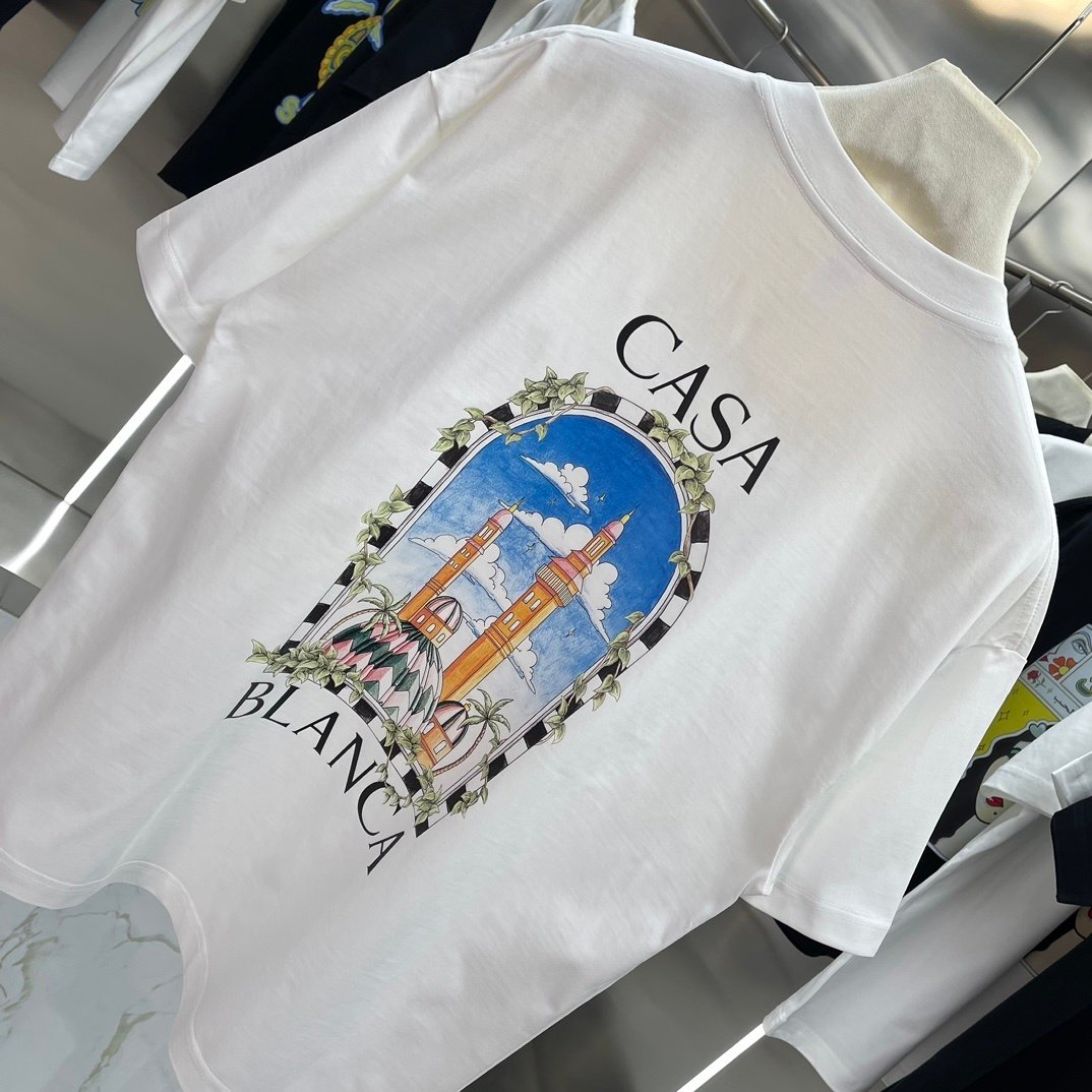 Casablanca T-Shirt Le Minaret - Image 4