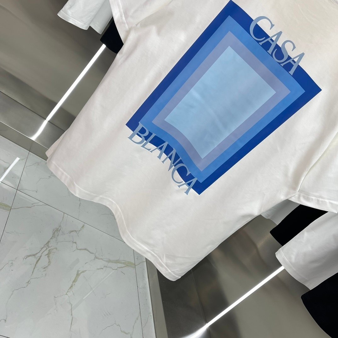 Casablanca T-Shirt Nested Squares - Image 3