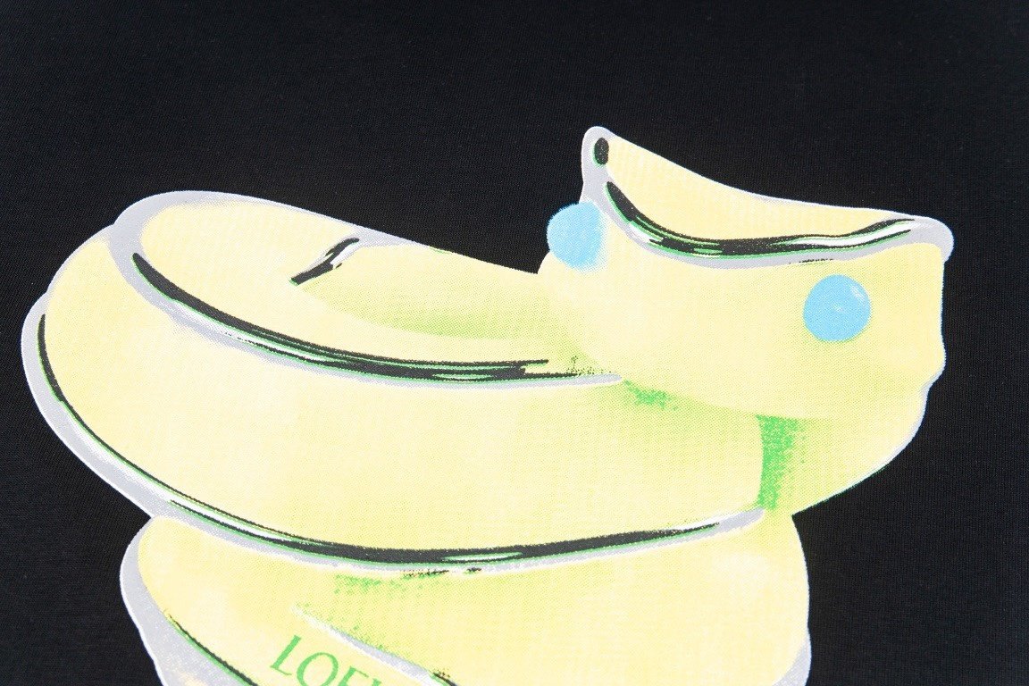 Loewe T-Shirt Banana Snake White - Image 3