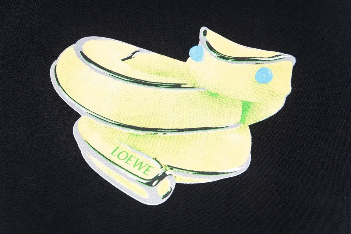Loewe T-Shirt Banana Snake White - Image 2