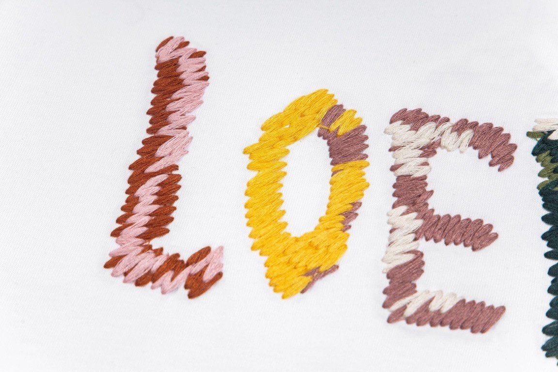 Loewe T-Shirt Multicolor Logo - Image 4