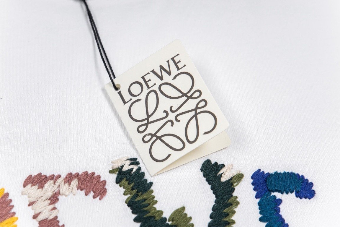 Loewe T-Shirt Multicolor Logo - Image 6