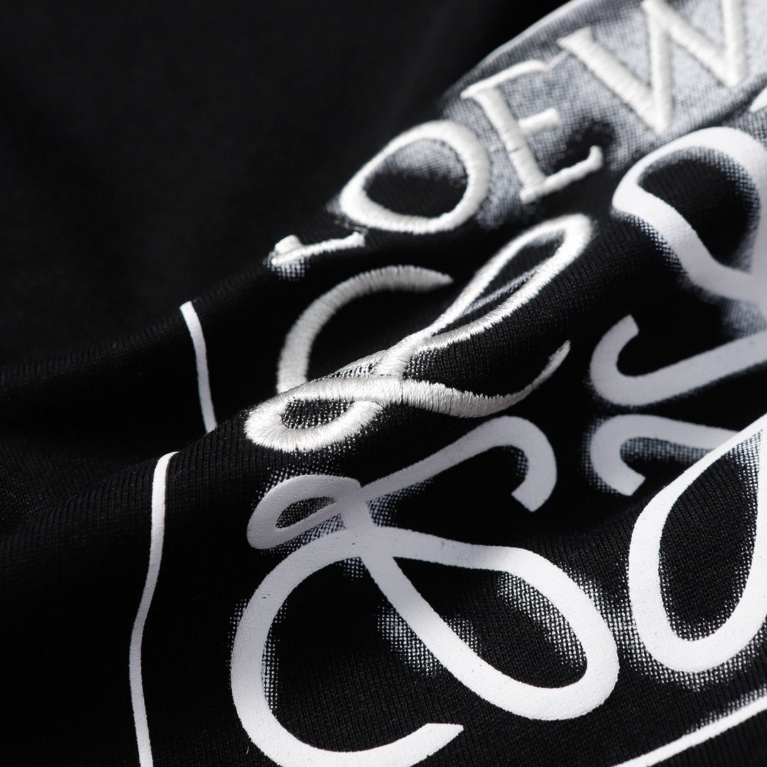 Loewe T-Shirt Anagram Multicolor Patch Wit - Image 8