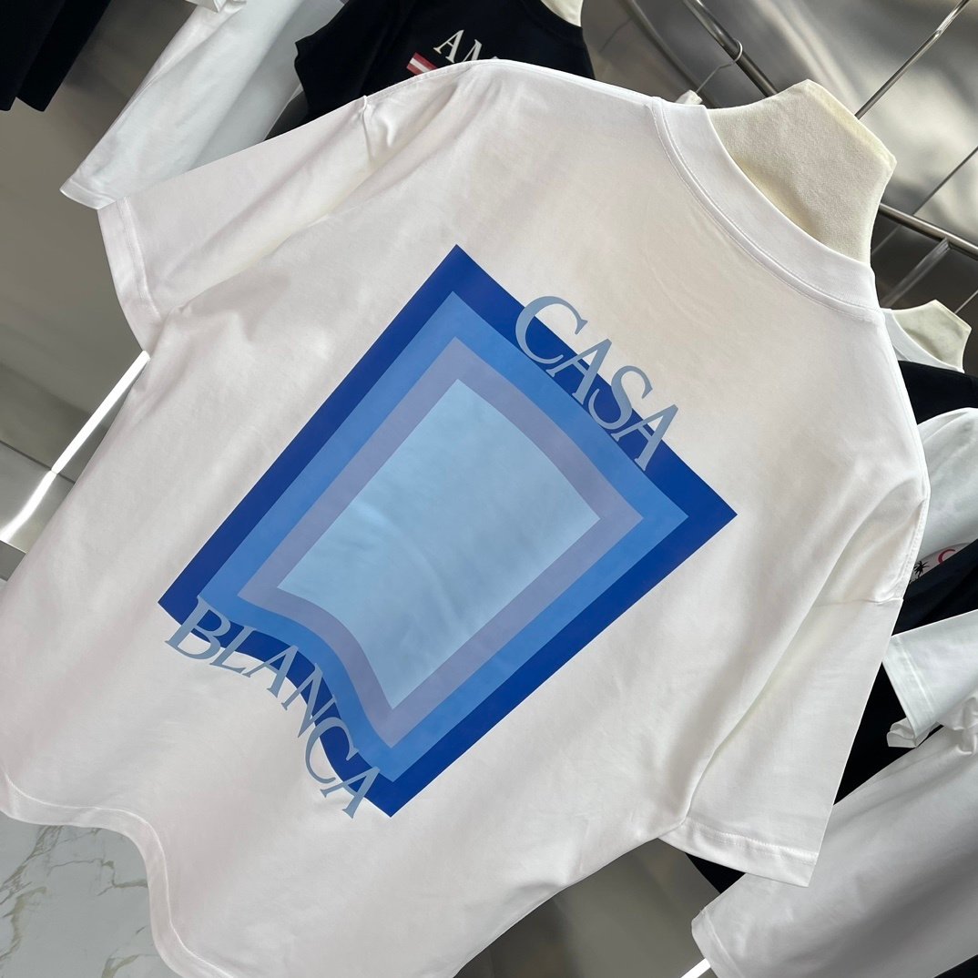 Casablanca T-Shirt Nested Squares - Image 2