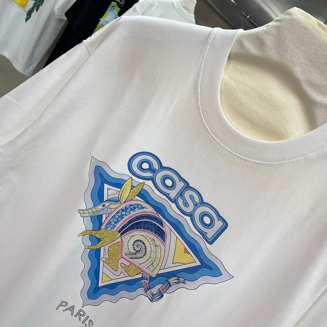 Casablanca T-Shirt Casa Paris Nautilus - Image 5