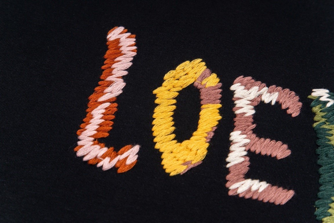 Loewe T-Shirt Multicolor Logo - Image 10