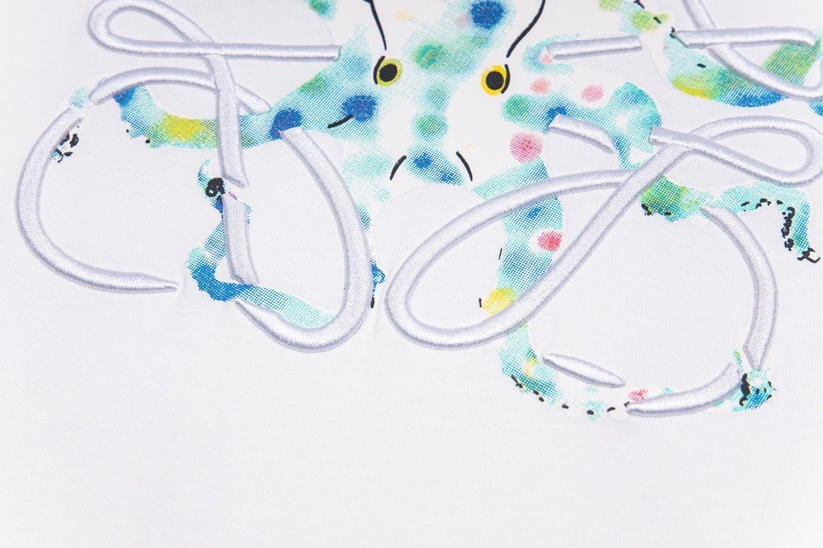 Loewe T-Shirt Octopus Anagram Black - Image 15