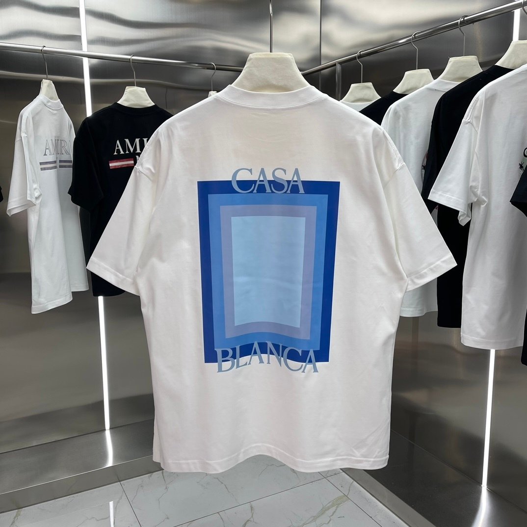 Casablanca T-Shirt Nested Squares - Image 6