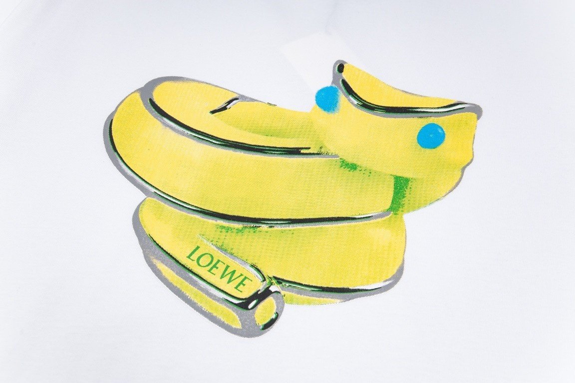 Loewe T-Shirt Banana Snake White - Image 6