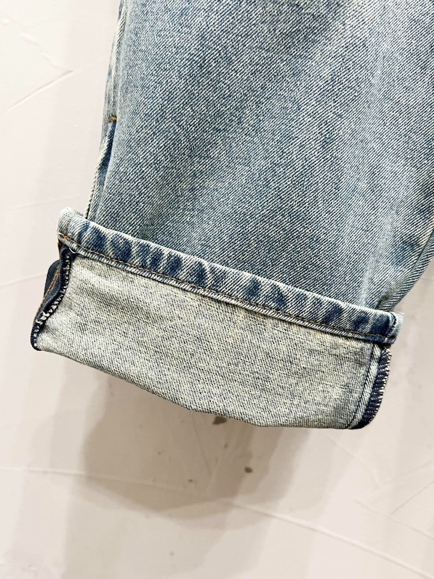 Louis Vuitton Jeans Monogram Carpenter Patch Light Blue - Image 7