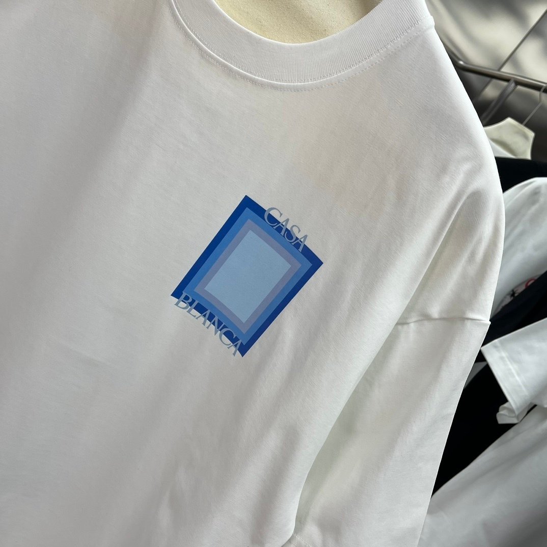 Casablanca T-Shirt Nested Squares - Image 5