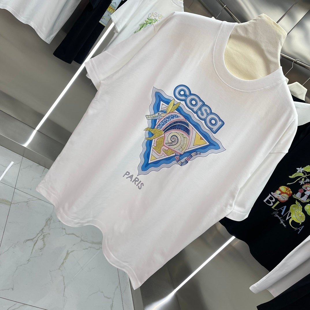 Casablanca T-Shirt Casa Paris Nautilus - Image 2