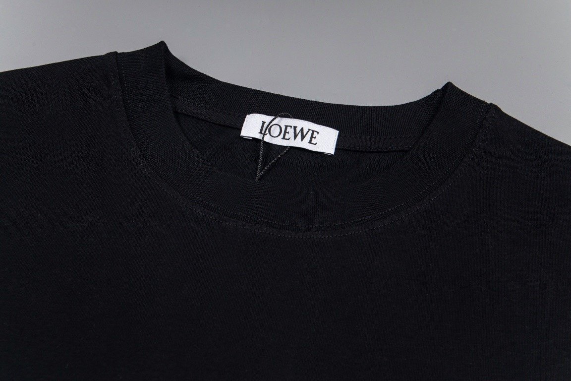 Loewe T-Shirt Octopus Anagram Black - Image 6