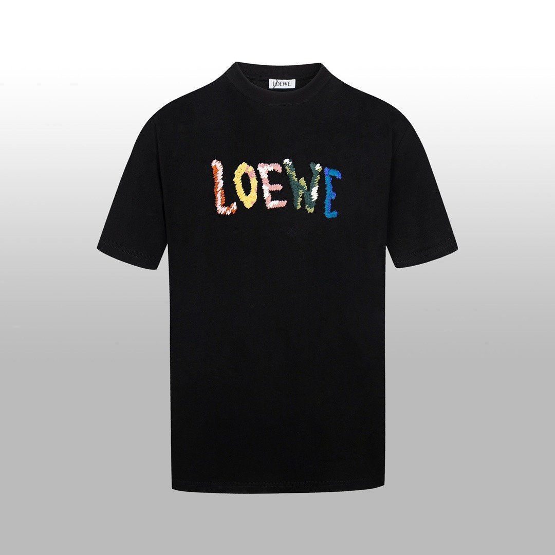 Loewe T-Shirt Multicolor Logo - Image 7