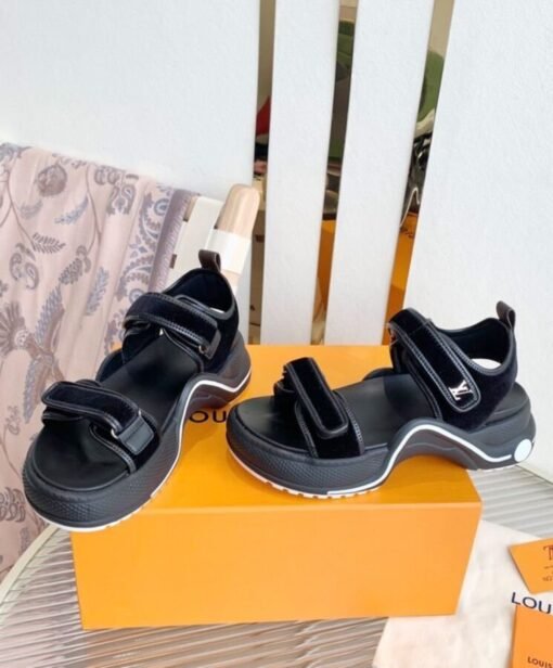 Archlight Flache Sandale Nero