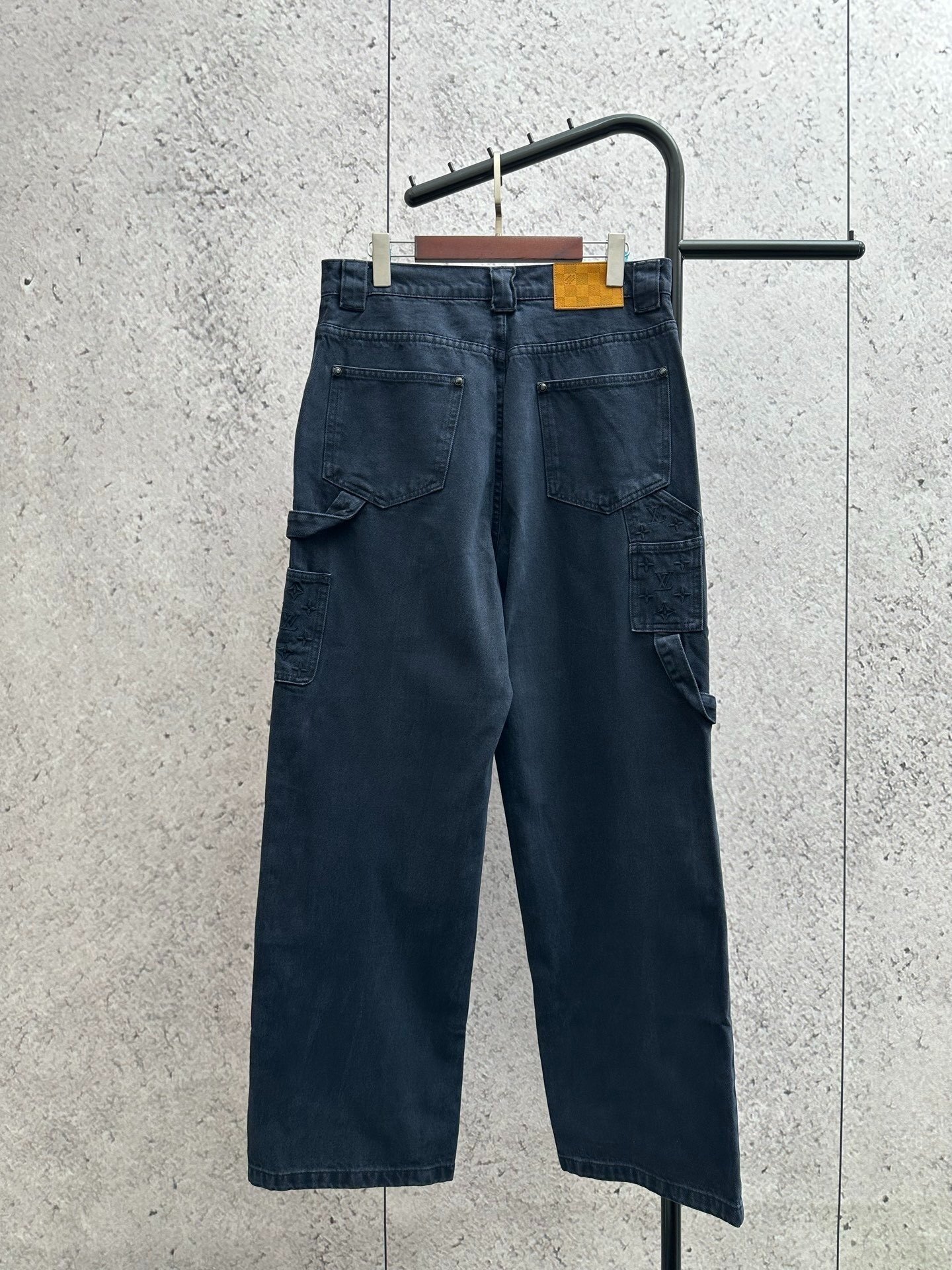 Louis Vuitton Jeans Carpenter Washed Navy - Image 2