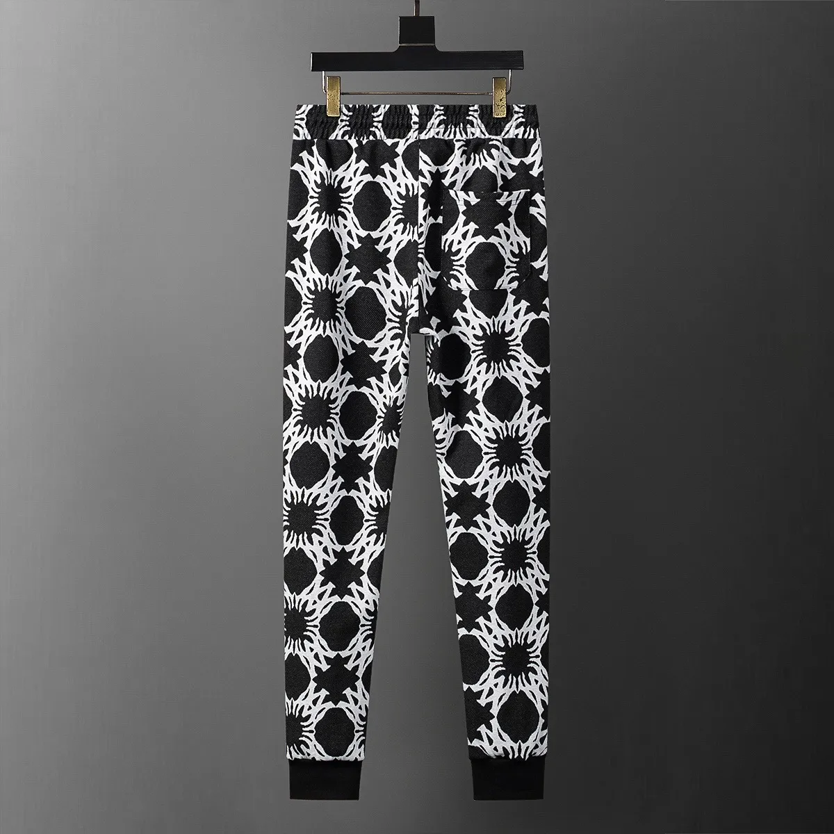 Amiri Set-Hoodie & Pants MA Allover Print Black/White - Image 7