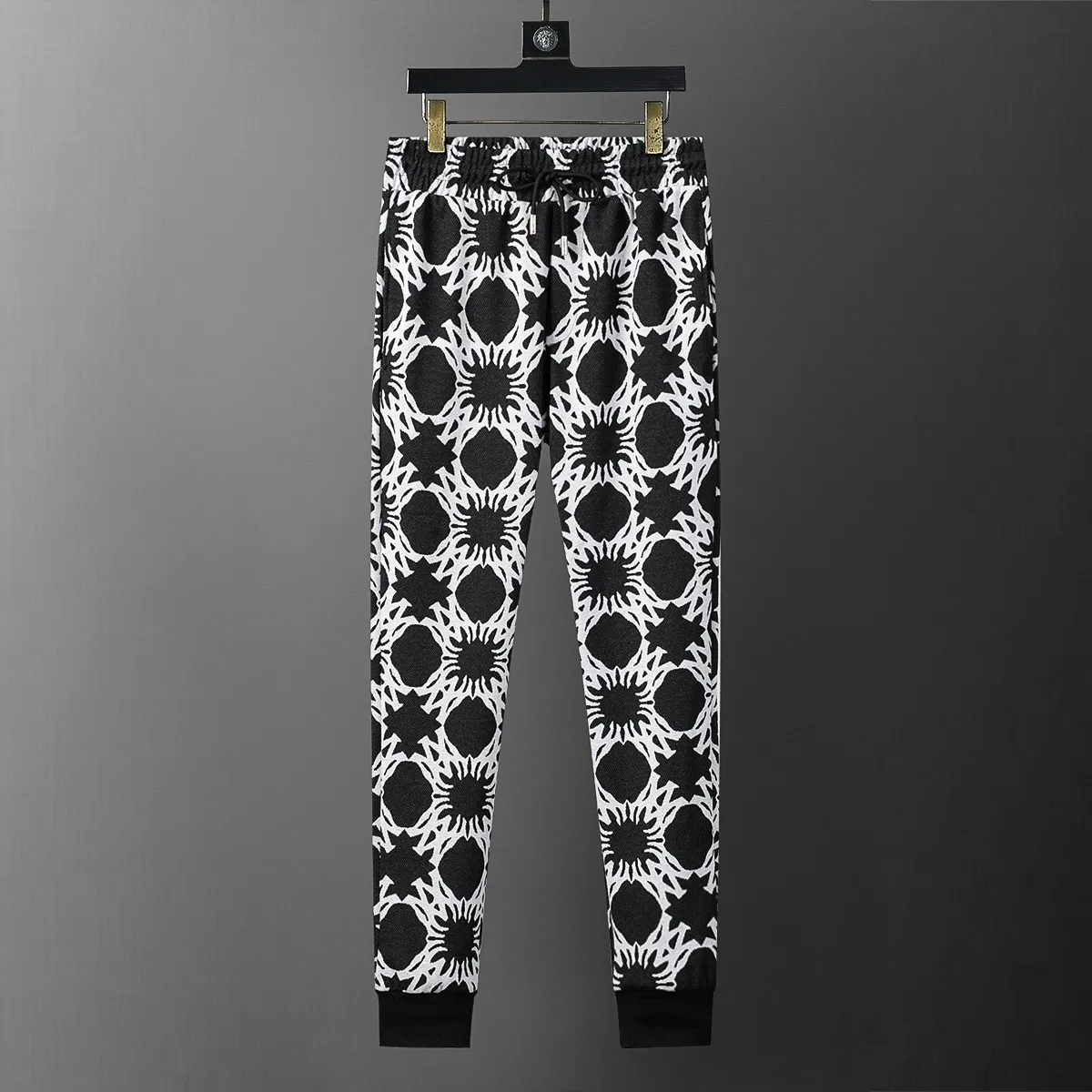 Amiri Set-Hoodie & Pants MA Allover Print Black/White - Image 6