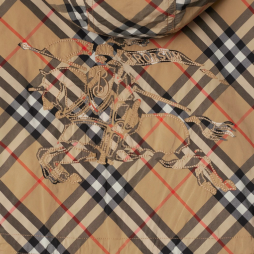 Giacca in nylon Marrone