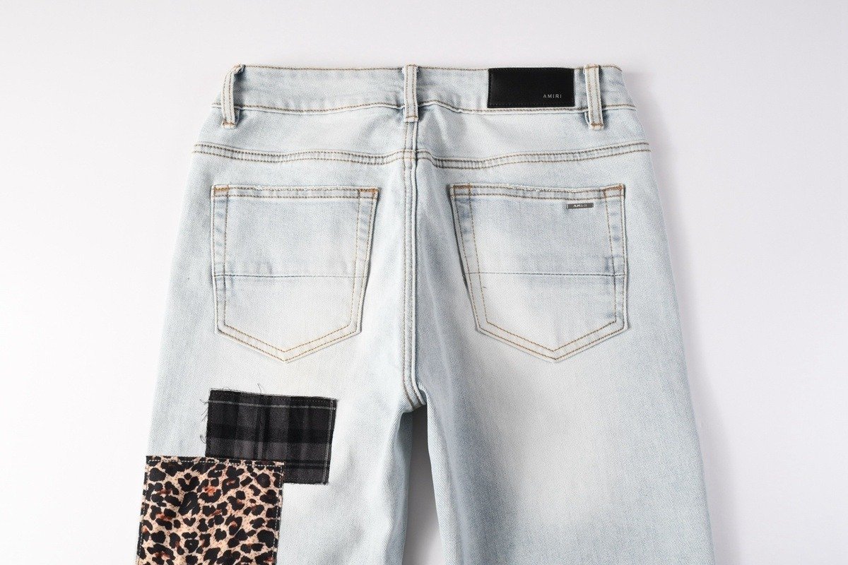 Amiri Patchwork Jeans 9 - Image 9