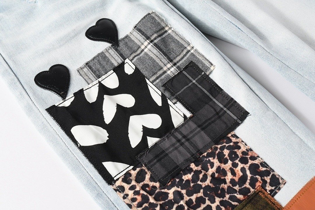 Amiri Patchwork Jeans 9 - Image 10