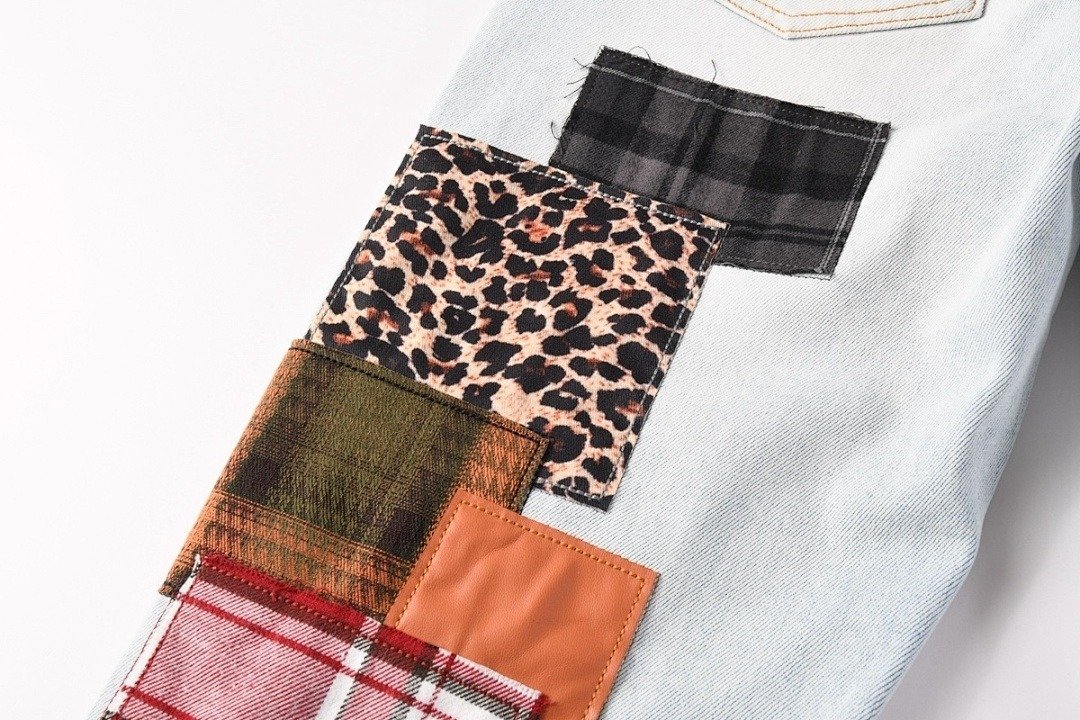 Amiri Patchwork Jeans 9 - Image 11
