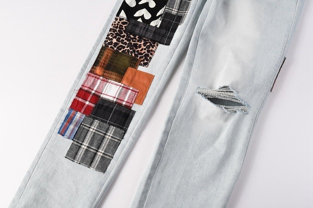 Amiri Patchwork Jeans 9 - Image 12