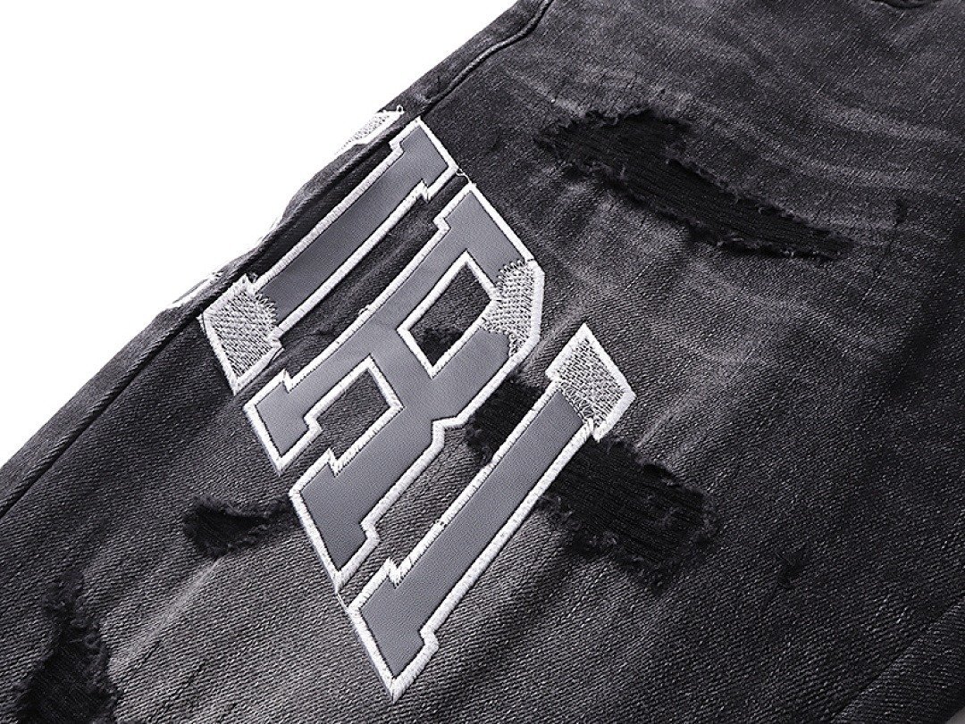 Amiri Varsity Logo Jeans 10 - Image 10