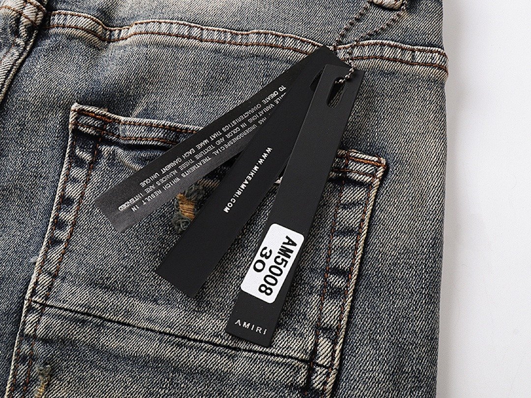 Amiri Staggered Logo Jeans 19 - Image 12