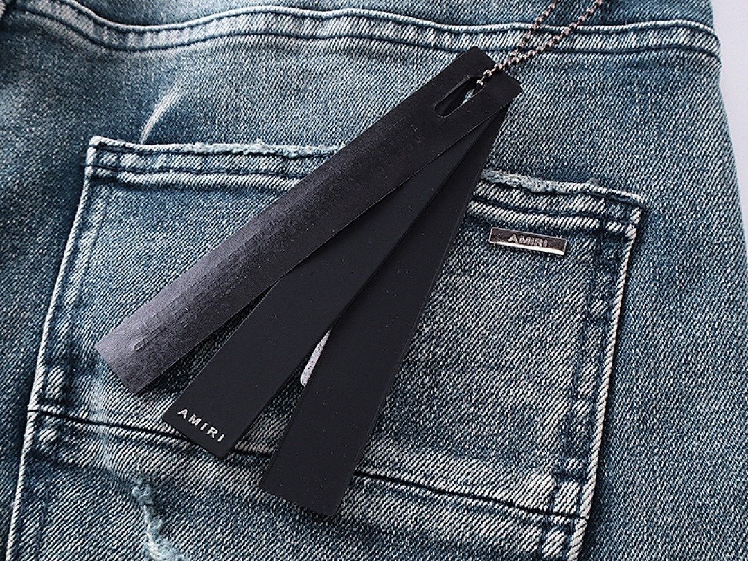 Amiri Crystal Cross Patch Jeans 13 - Image 16