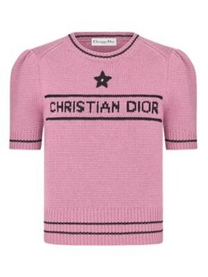 Maglione in lana e cachemire rosa