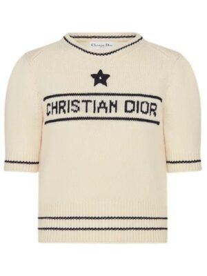 Maglione in lana e cashmere ecru