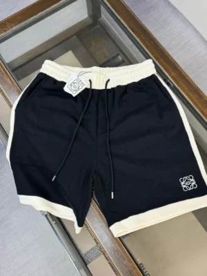 Loewe Shorts Anagram Contrast Trim